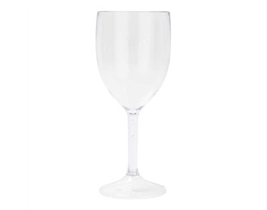 2PK REUSABLE SEMI-TRANPARENT WINE GLASSES