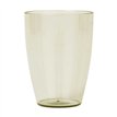 2PK BEIGE REUSABLE SEMI-TRANPARENT TUMBLERS