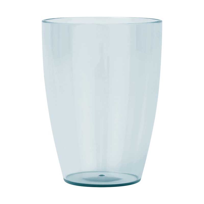 2PK LIGHT BLUE REUSABLE SEMI-TRANPARENT TUMBLERS