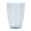 2PK LIGHT BLUE REUSABLE SEMI-TRANPARENT TUMBLERS