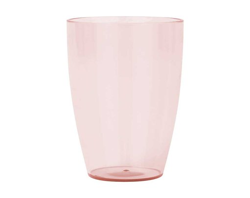 2PK ROSE GOLD REUSABLE SEMI-TRANPARENT TUMBLERS