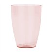 2PK ROSE GOLD REUSABLE SEMI-TRANPARENT TUMBLERS