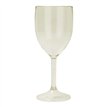 2PK BEIGE REUSABLE SEMI-TRANPARENT WINE GLASSES