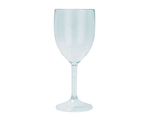 2PK LIGHT BLUE REUSABLE SEMI-TRANPARENT WINE GLASSES