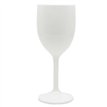 2PK WHITE REUSABLE WINE GLASSES