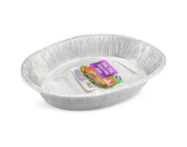 FOIL ROASTING OVAL DISH