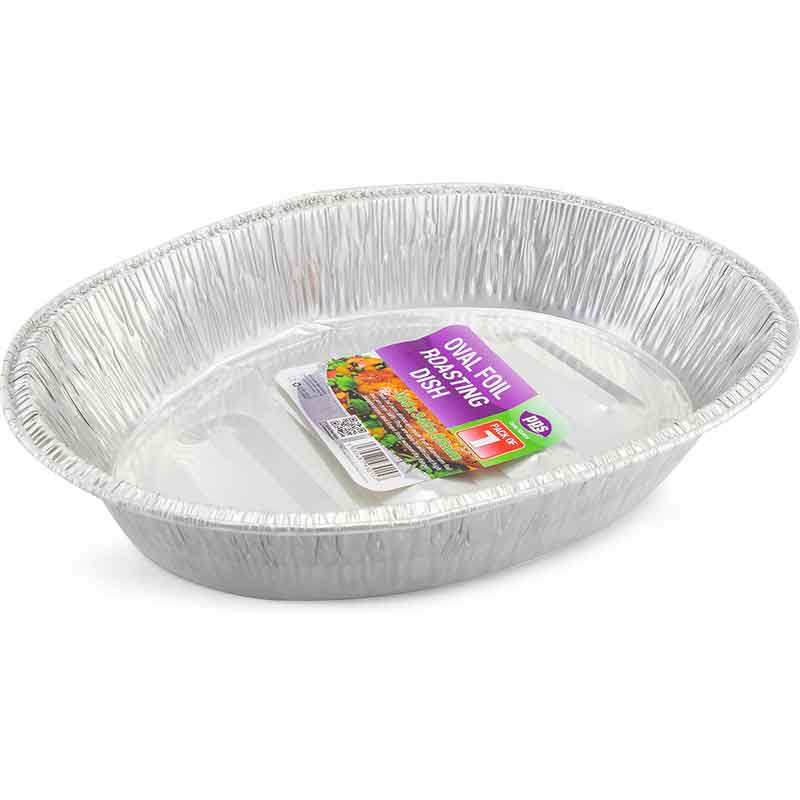 FOIL ROASTING OVAL DISH