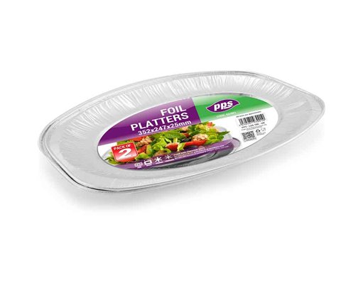 2PK 352x247 FOIL PLATTERS