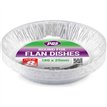 8PK 180x25mm FOIL FLAN DISHES
