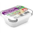 8PK SMALL FOIL OVEN DISHES & LIDS