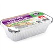 5PK LARGE FOIL OVEN DISHES & LIDS