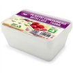 4PK 750ml PLASTIC FOOD CONTAINERS & LIDS