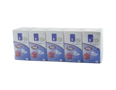 10PK 3PLY POCKET TISSUES