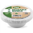 20PK 5oz WHITE PLASTIC BOWLS