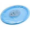 5PK 26cm LIGHT BLUE PLASTIC OVAL PLATES