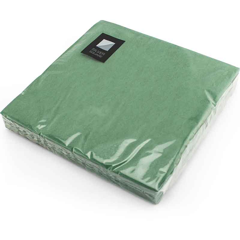 40cm 3PLY GREEN NAPKINS