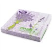 20PK 33cm 3PLY PURPLE LAVENDER BUNCH NAPKINS