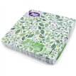 20PK 33cm 3PLY GREEN LEAF NAPKINS
