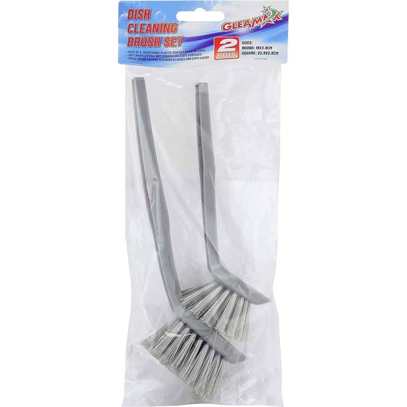 2PK PLASTIC DISH BRUSHES