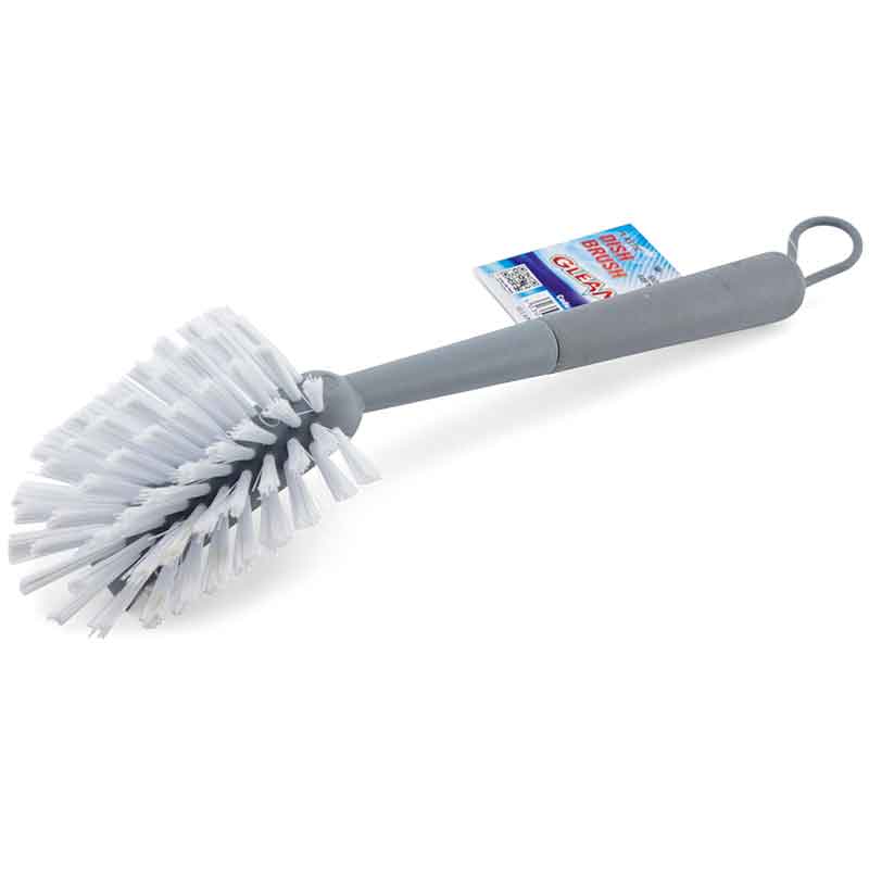 SOFT GRIP HANDLE PLASTIC DISH BRUSH