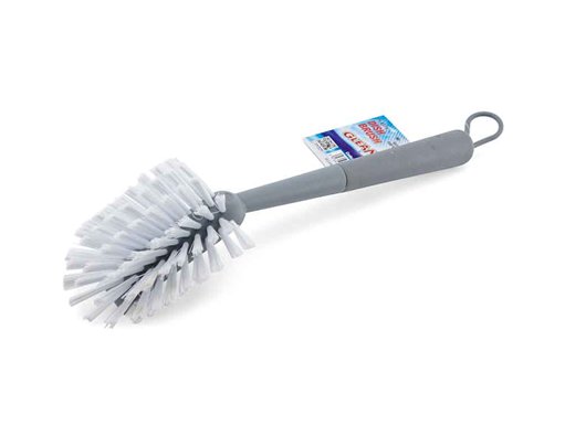 SOFT GRIP HANDLE PLASTIC DISH BRUSH