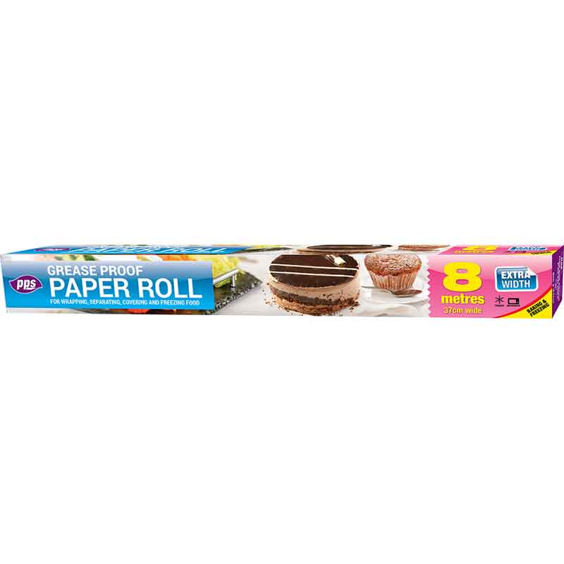8m x 37cm GREASEPROOF PAPER