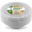 100PK 12oz WHITE PLASTIC BOWLS