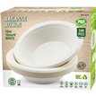 10PK 12oz WHITE BAGASSE PLATES