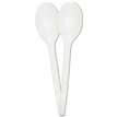 10PK REUSABLE WHITE SPOONS