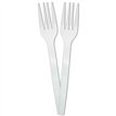 10PK REUSABLE WHITE FORKS