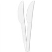 10PK REUSABLE WHITE KNIVES