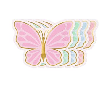 SHAPED BUTTERFLY NAPKINS