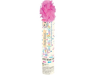 20CM ITS A GIRL CONFETTI SHOOTER  24S