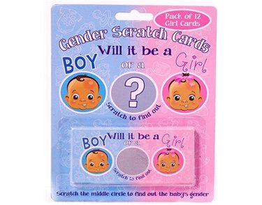 SCRATCHCARD GIRL GENDER REVAL GAME
