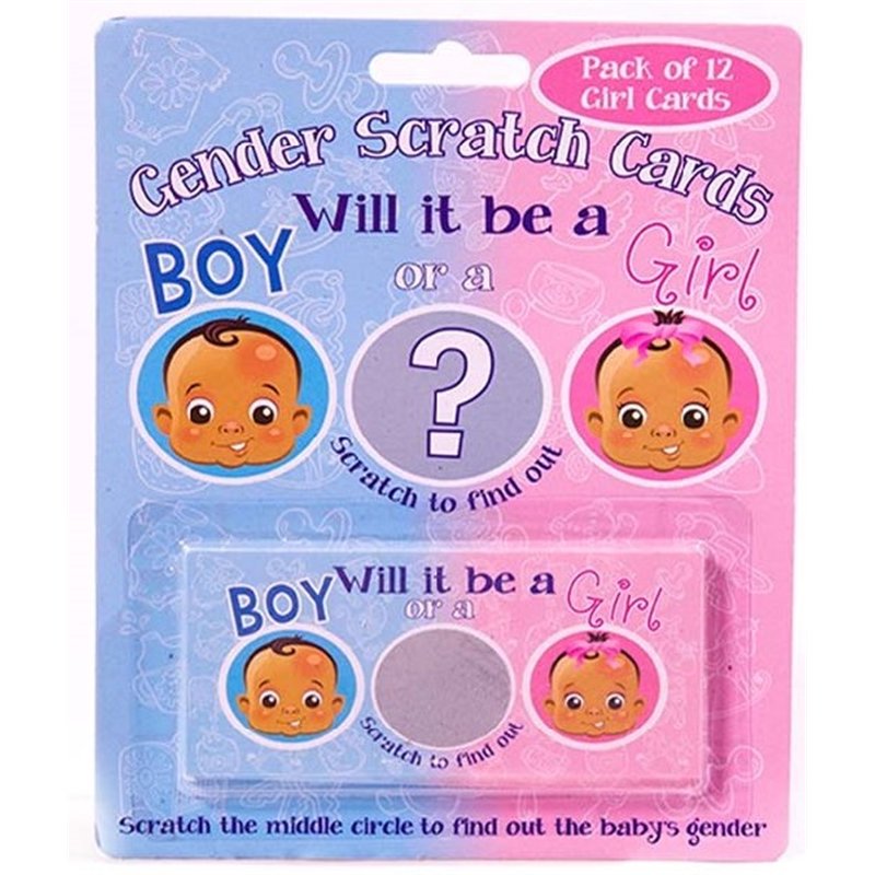 SCRATCHCARD GIRL GENDER REVAL GAME