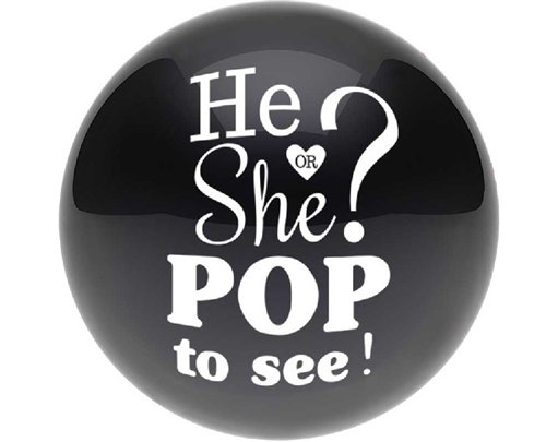 24IN HE OR SHE BALLOON