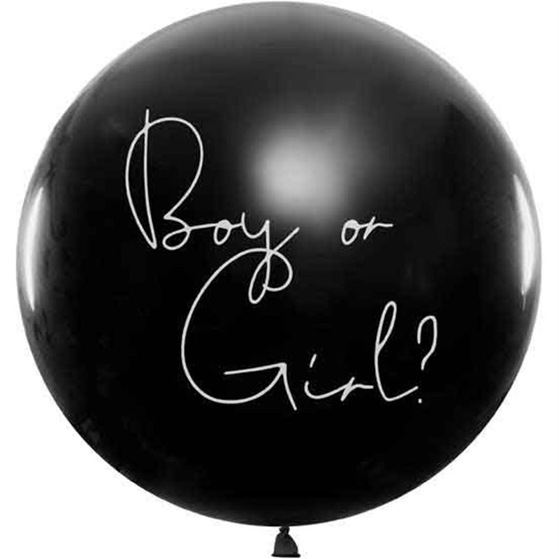 1M BOY OR GIRL? BOY GENDER REVEAL BALLOON