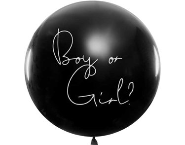 1M BOY OR GIRL? GIRL GENDER REVEAL BALLOON