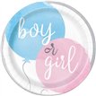 8PK 9in GENDER REVEAL PLATES