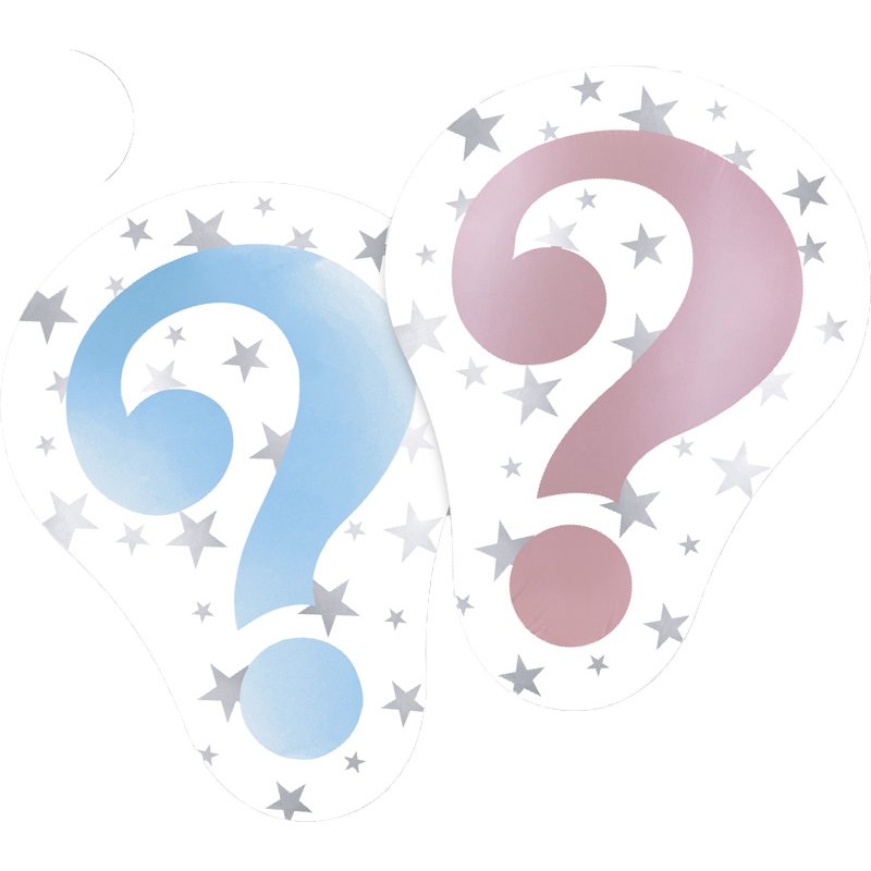 26in GENDER REVEAL FOIL BALLOON