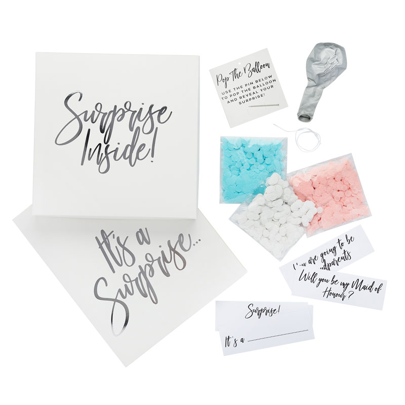SILVER SURPRISE IN A BOX SET