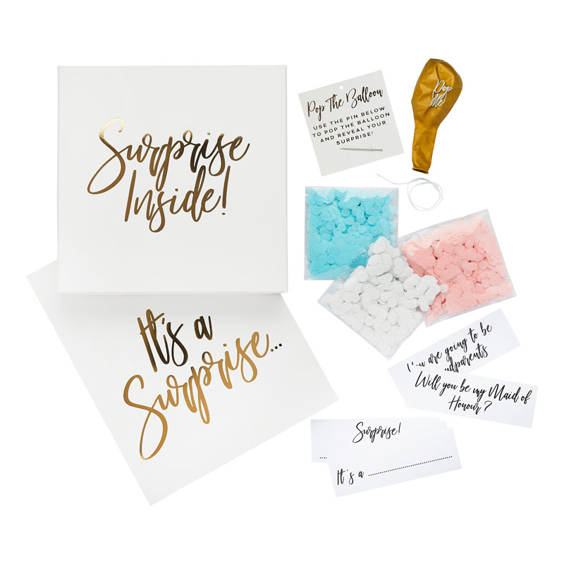 GOLD SURPRISE IN A BOX SET
