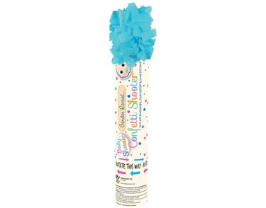 20CM ITS A BOY CONFETTI SHOOTER  24S
