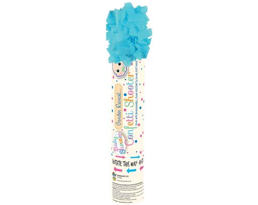 20CM ITS A BOY CONFETTI SHOOTER  24S