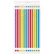 54x84in RAINBOW PLASTIC TABLE COVER