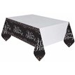 GOLD & BLACK SPARKLES TABLECOVER