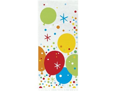 (20) 5X11IN GLITZY GOLD B/DAY CELLO BAG