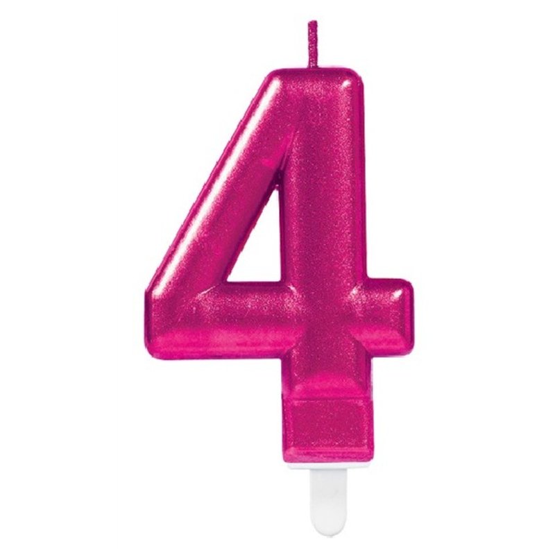 PINK SPARKLES CANDLE NO. 4