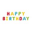 9ft HAPPY BALLOON BIRTHDAY LETTER BANNER