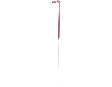 7in NUMERAL 1 PINK GLITZ SPARKLER